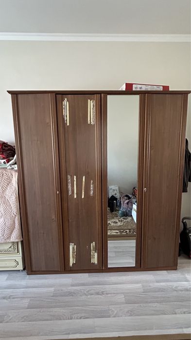 Шкаф кравать бирге