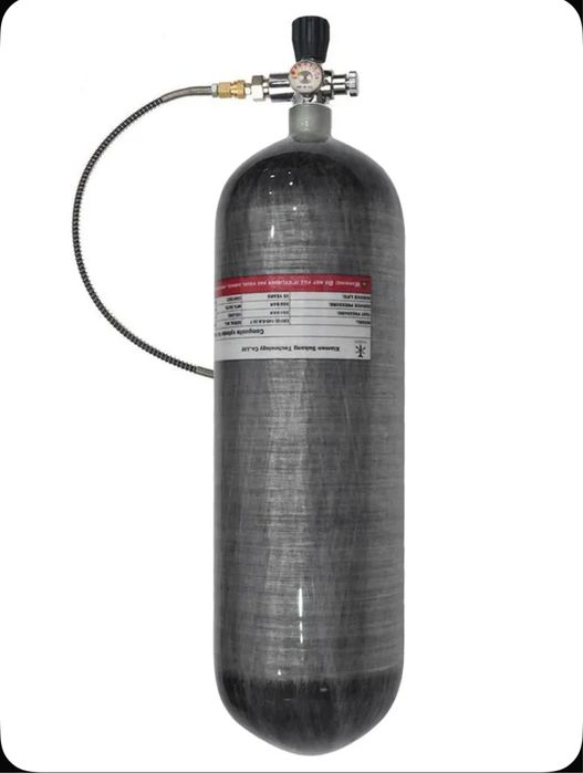 Заправка воздухом баллонов высокого давления для PCP, Дайвинга