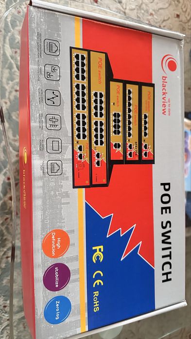 Poe switch 16 портовый
