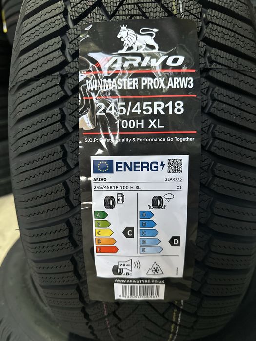 Нови зимни гуми ARIVO WINMASTER PROX ARW3 245/45R18 100H XL БОРД 2454518
