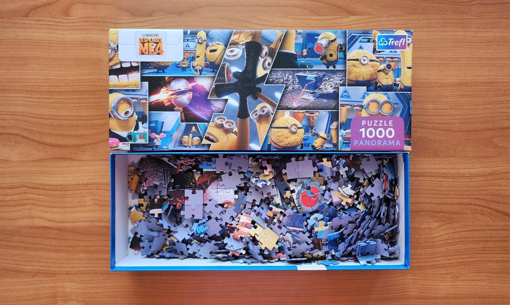 Super Puzzle Trefl, Despicable Me 4, 1000 piese, Minioni