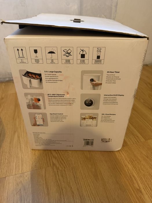 Friteuza Xiaomi Mi Smart Air Fryer BHR4849EU 1500W 3.5L 8 programe Alb