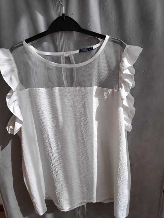 Bluza alba eleganta M