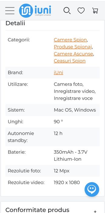 Ceas  de spionaj