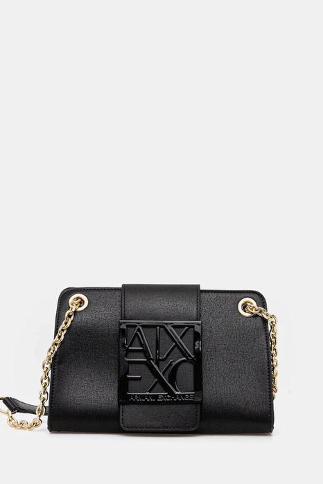 Armani Exchange черна малка чанта