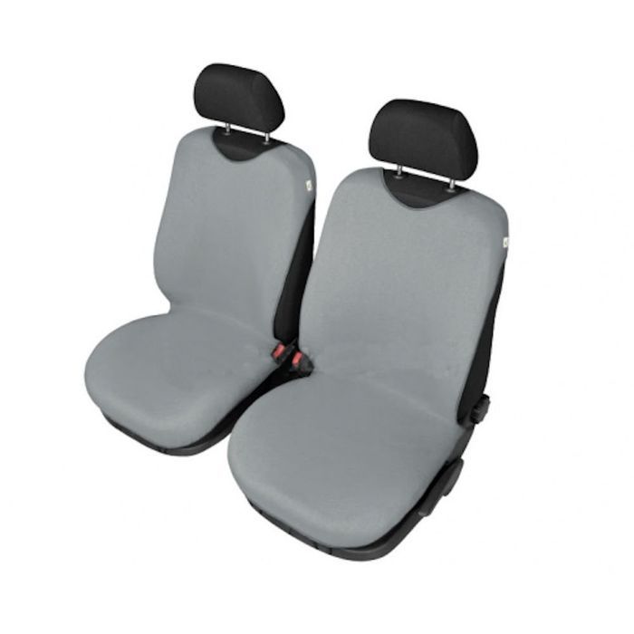 Huse scaune auto tip maieu fata Gri, 2 bucati