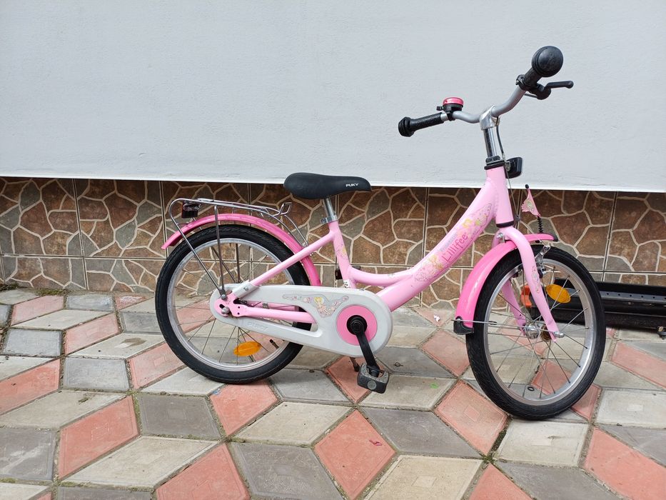 Bicicleta de copii PUKY cu roti de 18 inch si cadru din aluminiu