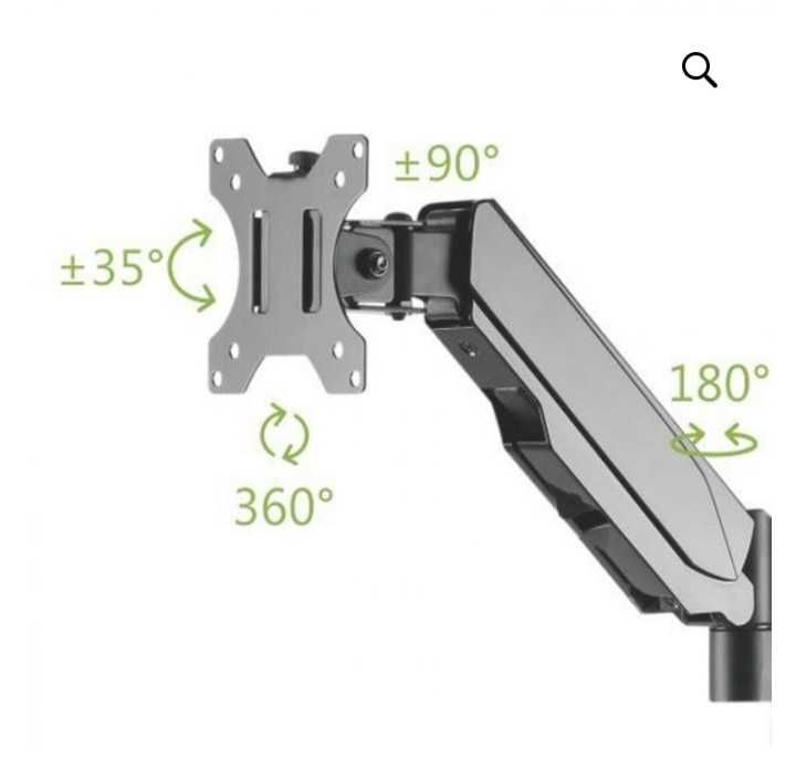 Стенен монтаж на работно място ,скоба за монитор, скоба за клавиатура