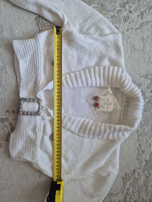 Дамски бяло болеро