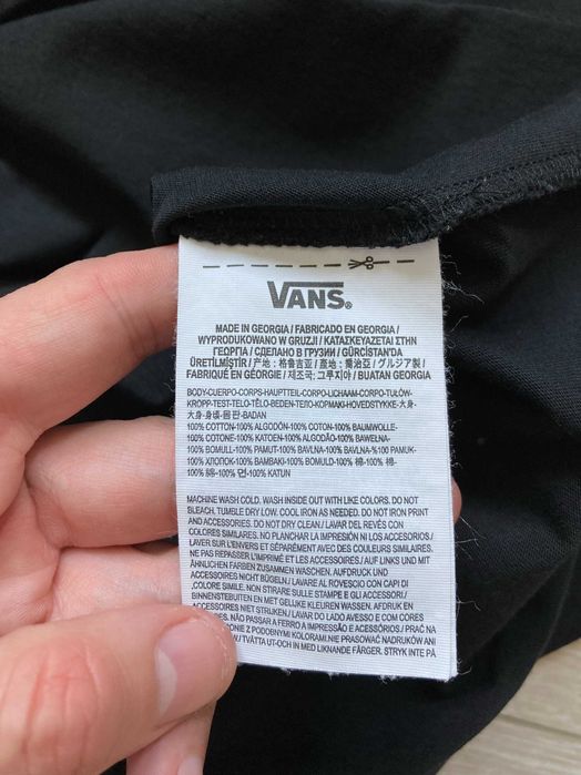 VANS Rowan Zorilla Faces мъжка черна блуза фланела размер М