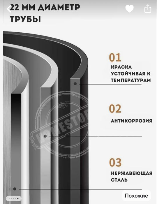 Вешало напольное стойка (рейл)