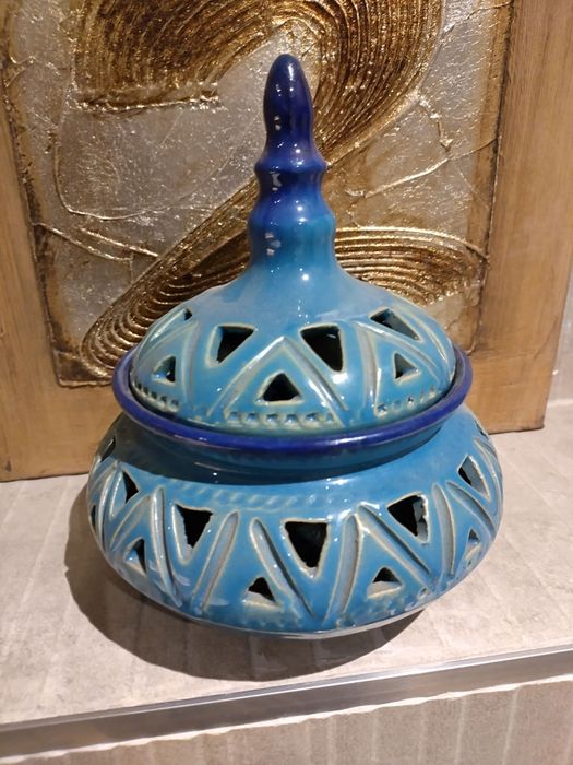 Старинен керамичен свещник от Тунис