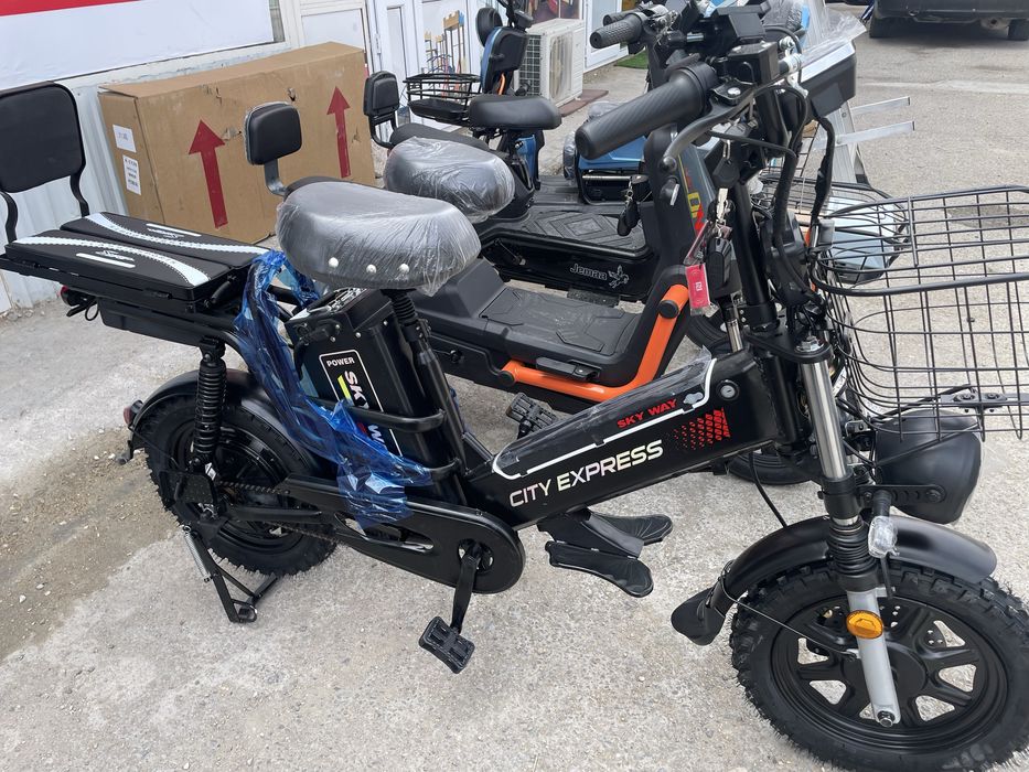 Электровелосипед Skyway City Express Черный