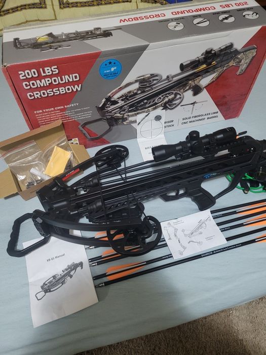 Vînd arbaletă profesională MK XB65 Chester Black