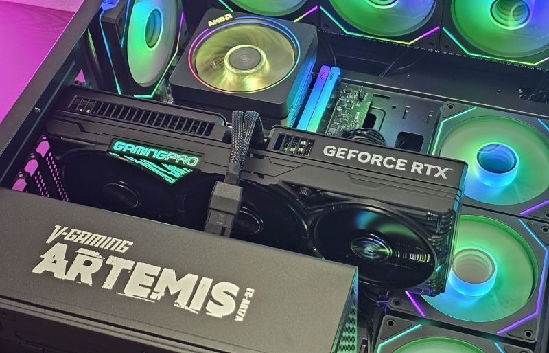 RTX5070 / Ryzen 7 7800X3D / 32GB DDR5 / 1TB NVMe DR5070700X3D-1 НОВ