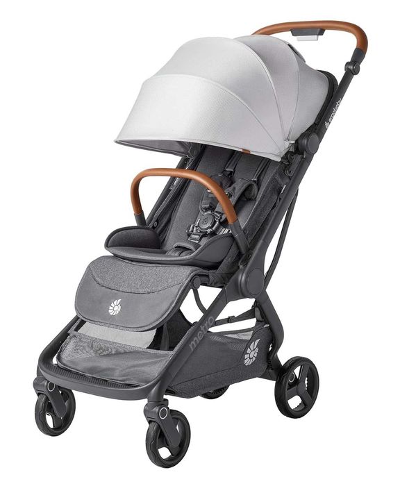 Ergobaby Metro3 Deluxe, Pearl Grey, бебешка/детска лятна количка, сив цвят, нова + аксесоари