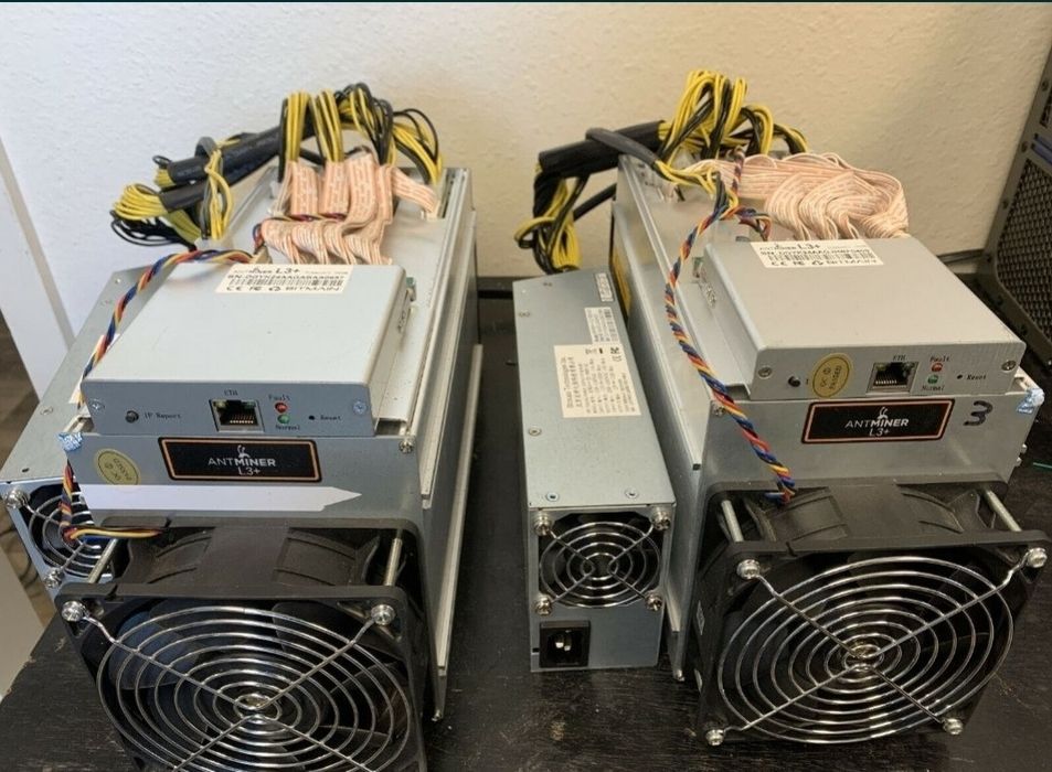 Antminer L3+ Асик Майнер от 5 шт