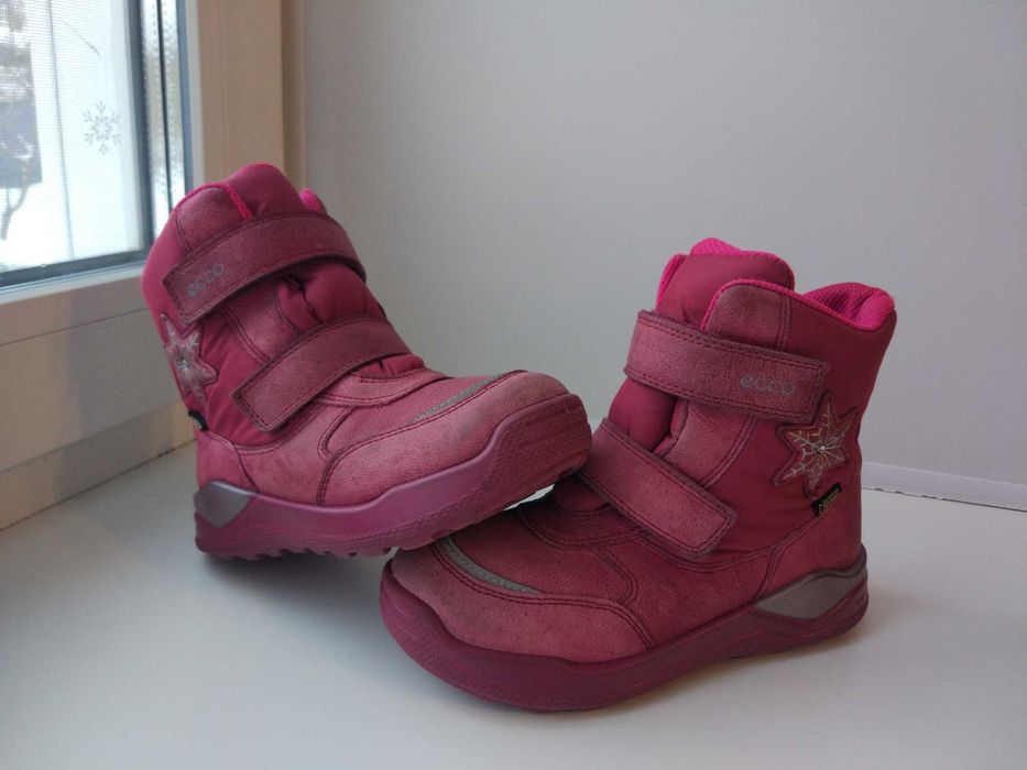 Зимние ботинки ECCO на девочку, размер 30