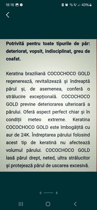 Keratina braziliana cocochoco original