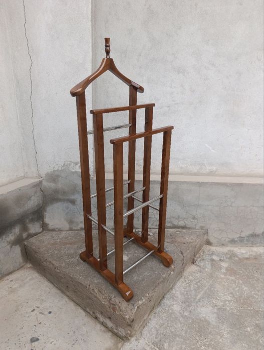 Вешалка для одежды сенйор Вешалка для костюм брюк вишилка напольная