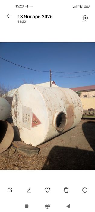 Ёмкост бочка сотилади 25 тонналик