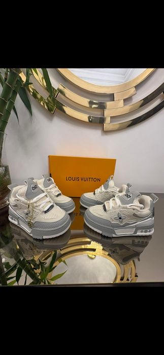 Adidasi Louis Vuitton Skates Grey copii
