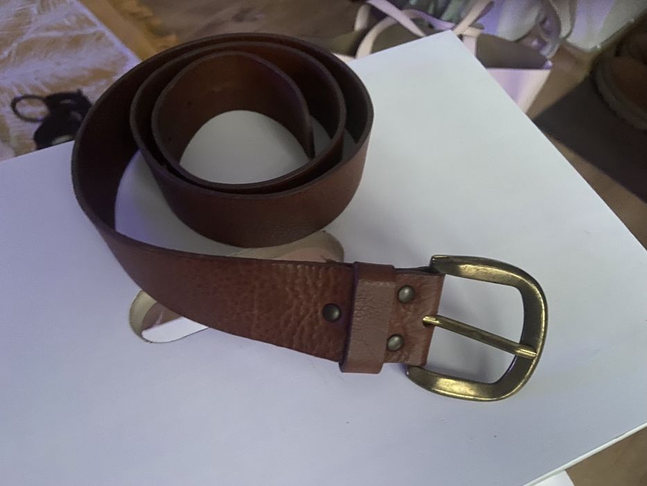 Кожени колани кафяв, черен Ralph Lauren, Calvin Klein