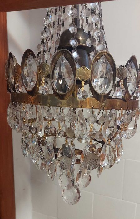 Candelabru Vintage Cristal