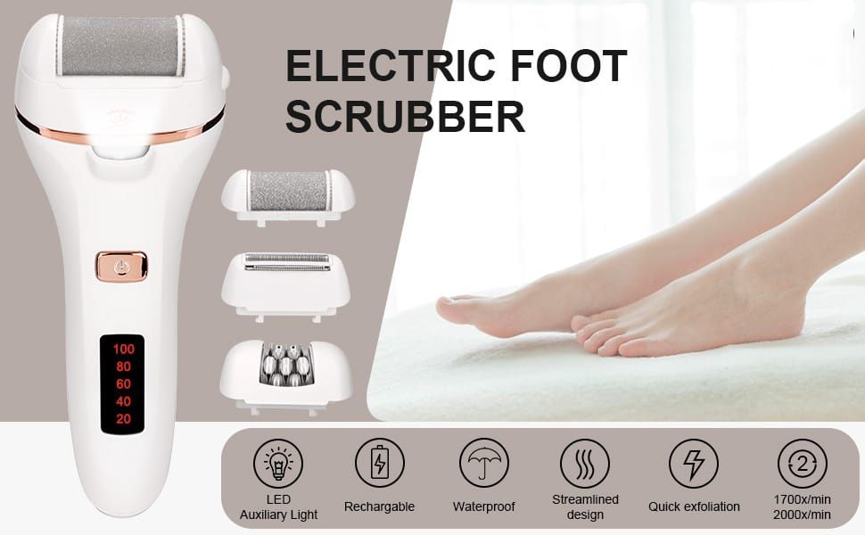 Epilator Set 4-in-1 Ladies Shaver Hair Remover HALOVIE