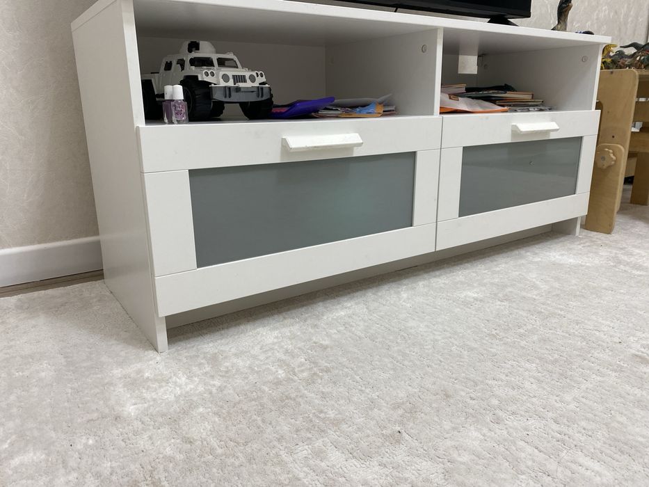 Тв тумба с полками