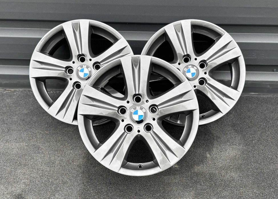 set jante aliaj bmw r16 5x120 seria 1 3 x1 f20 f30 e87 e82 transporter