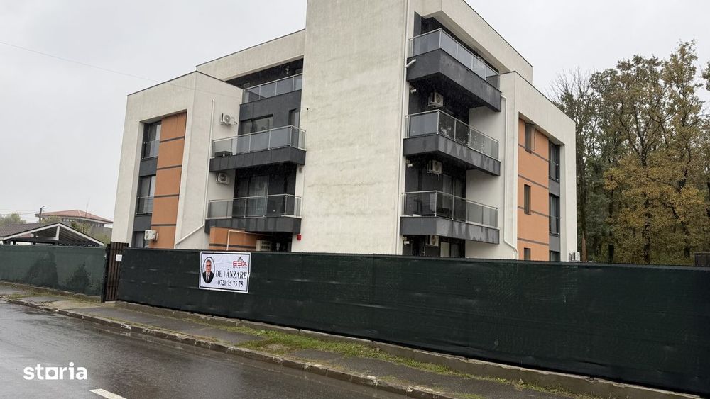 Cladire 11 apartamente cu 3 camere, superba, langa padure Chiajna , st