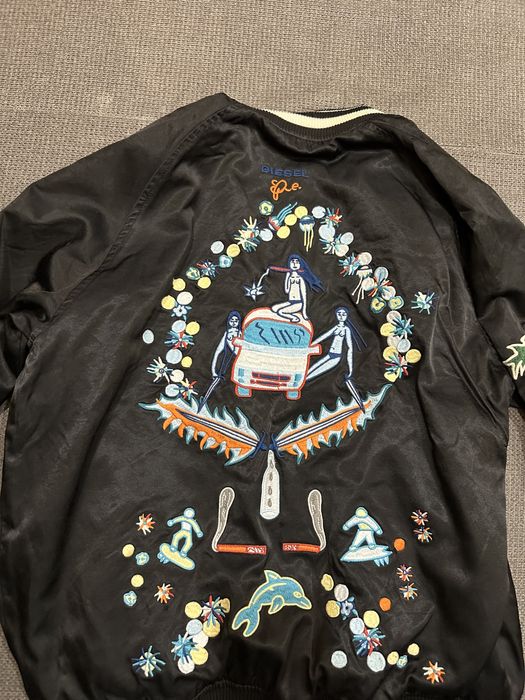 Оригинално двулицево  Diеsel J Rocket яке S размер