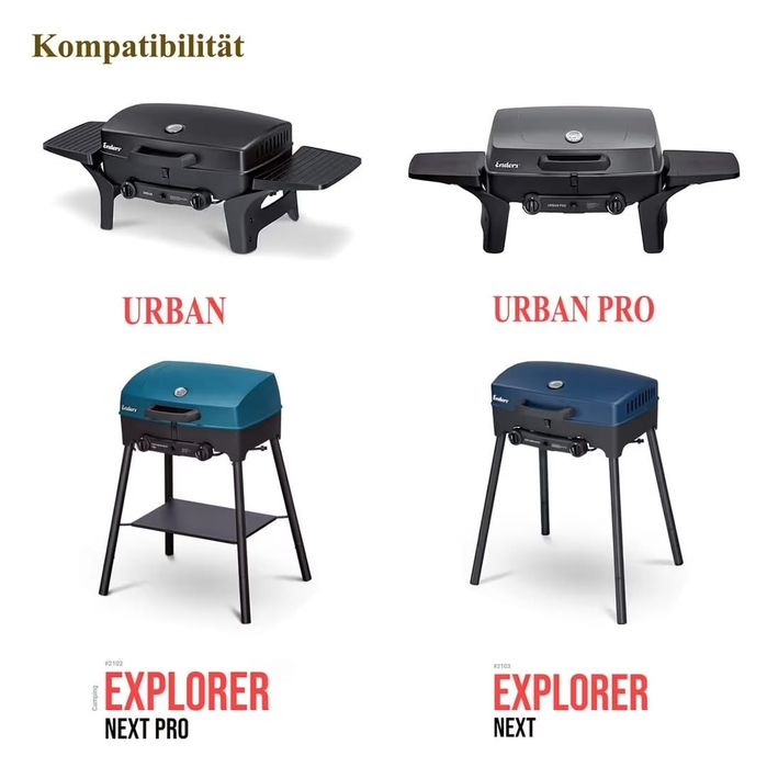 Grătar fontă 32 x48 cm Enders Urban Explorer – grill grate rezistent