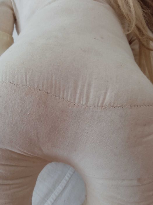 Кукла 65 см, винтидж + дрехи