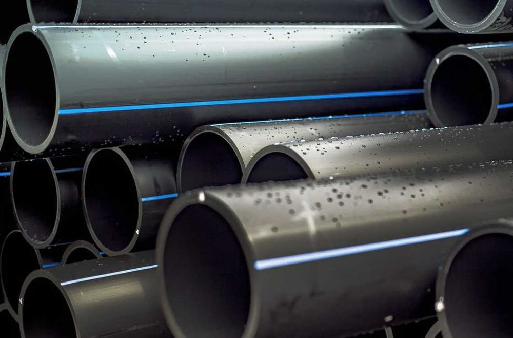 Труба полиэтиленовая вода и газ, гофрированная труба для канализации