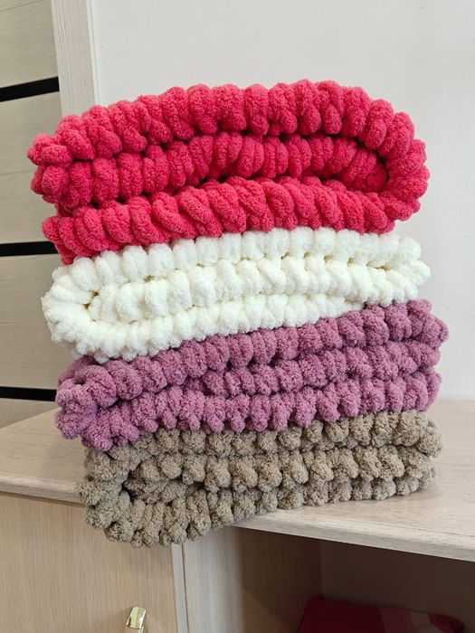 Мягкие детские пледы