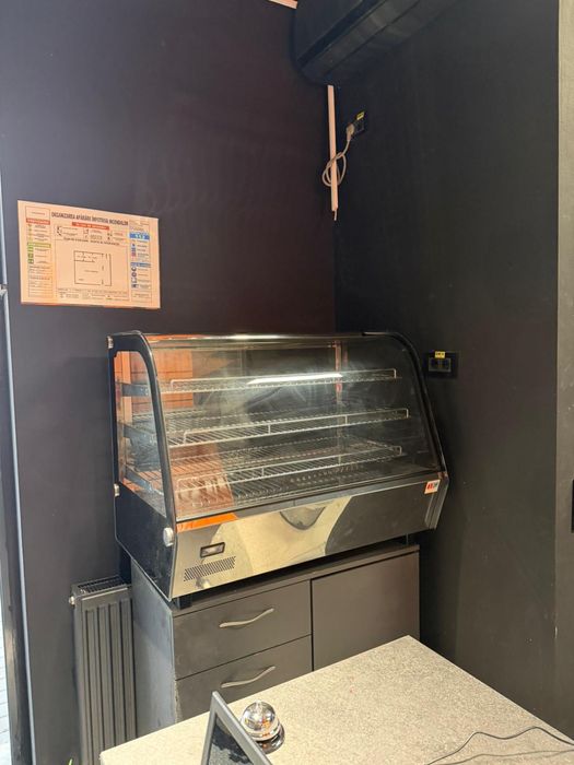 Vitrina calda ca noua