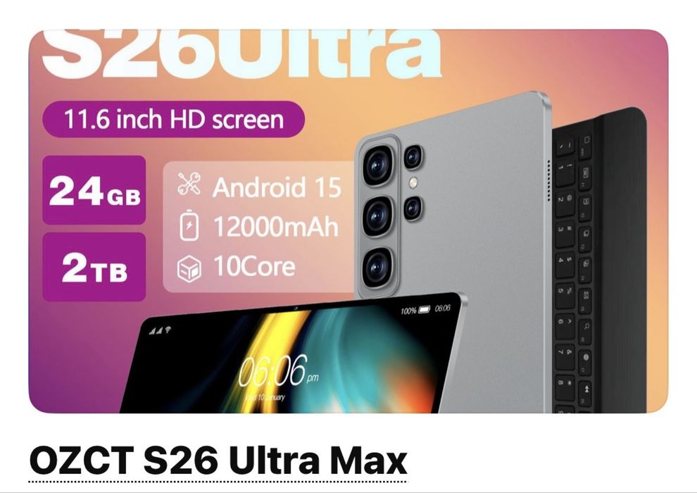 OZCT S26 Ultra Max.