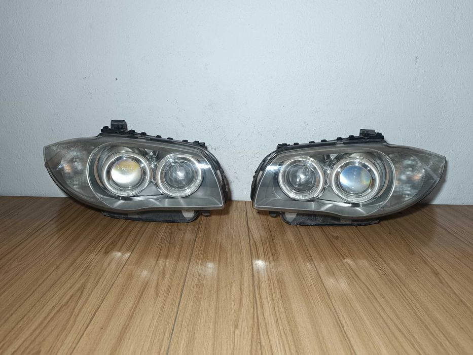 Фары 2шт Xenon BMW 1 серия Е87 дорест Оригинал Б/У БМВ Е87 передние
