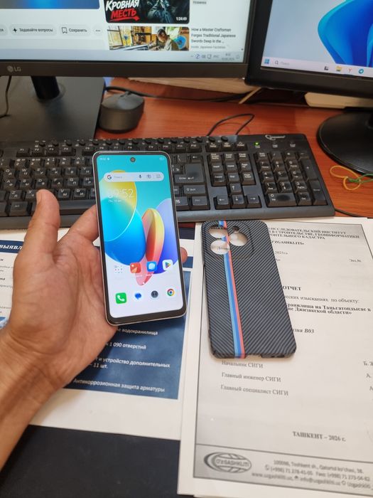 Tecno spark go 2024 4/64gb iwlawi zur aybi yuq tozza telefon
