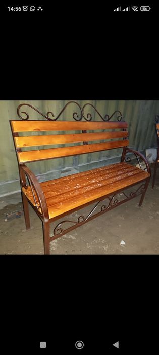 Лавочки со спикой и без