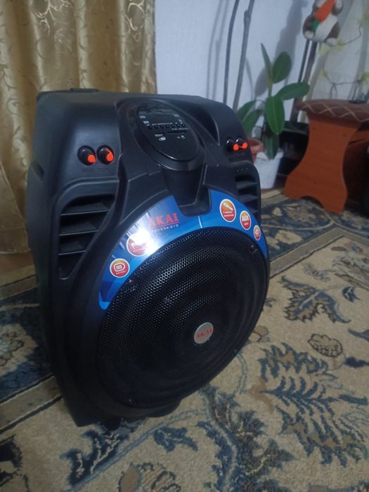 Boxa mare Portabila Activa AKAI SS022A-X6, Putere 50 W, USB Bluetooth,