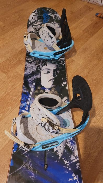 Placa snowboard Burton 152 cu legături Burton EST