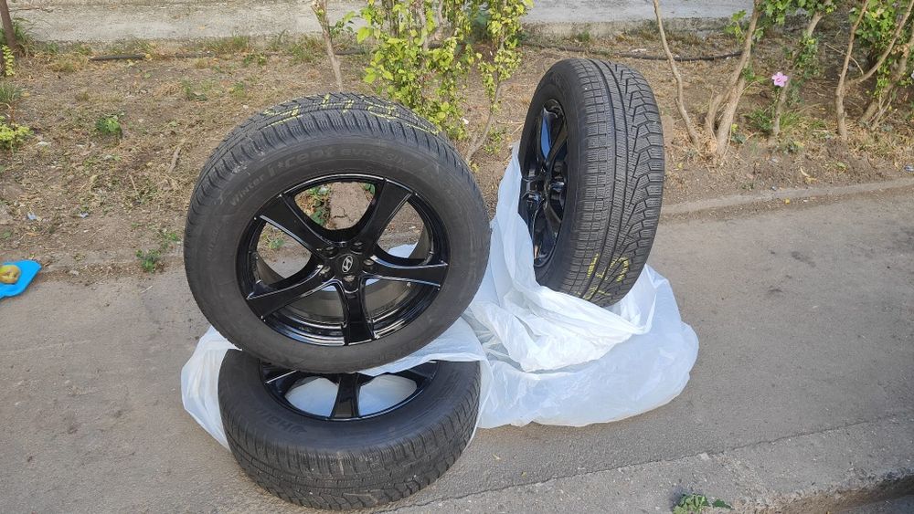 Set jante   Hyundai santa Fe plus anvelope iarna