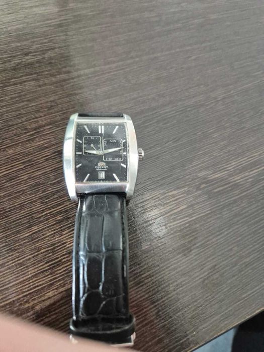 Наручные механические мужские часы с автоподзаводом Orient, Япония