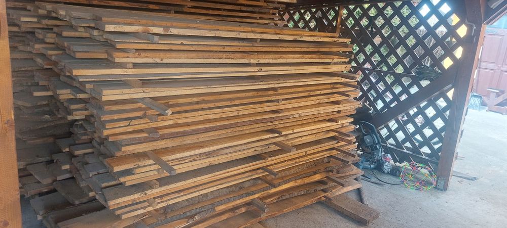 Cherestea de cires și larice uscată natural