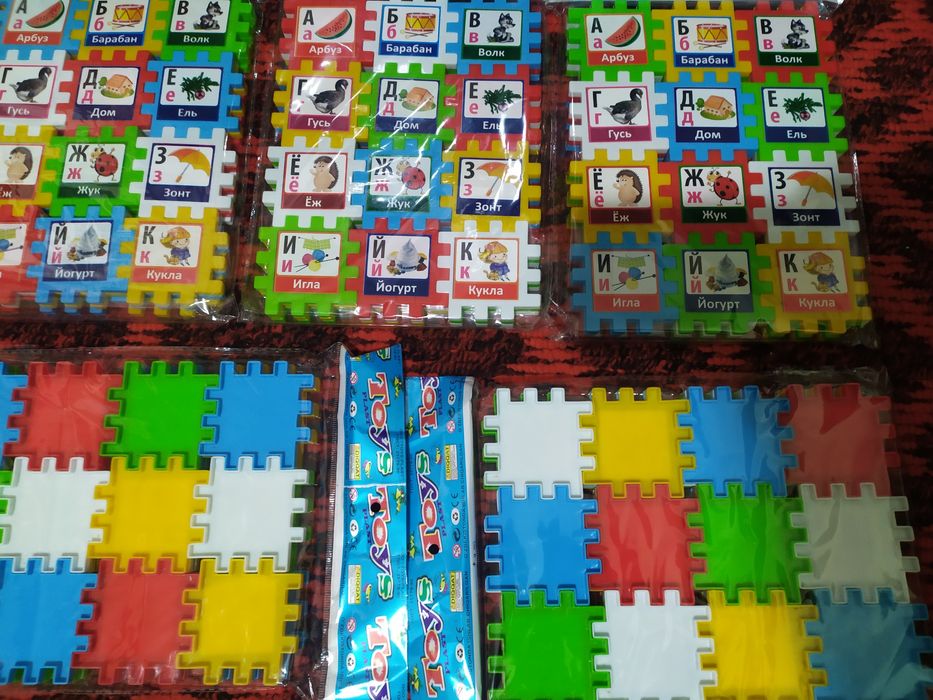 Пазлы азбука . ПЕРЧАТКА СУПЕР ГЕРОЕВ. Часы суперерое. НОВЫЙ в упаковке