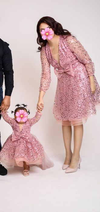 Платье мама дочка