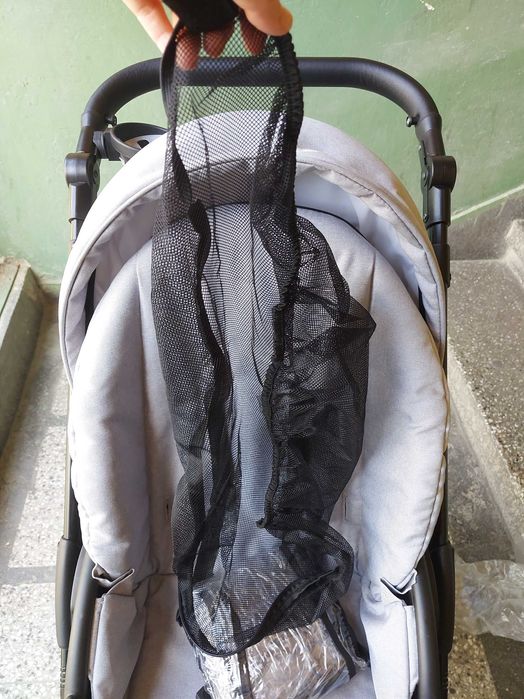 Детска бебешка количка 3 В 1 DADA PARADISO MAX 500 SILVER LIGHT